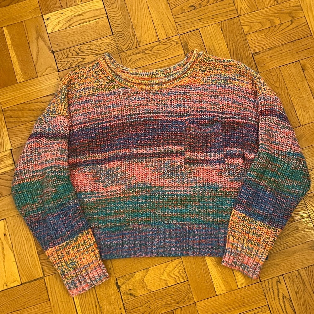 Multicolored Crewneck Sweater
